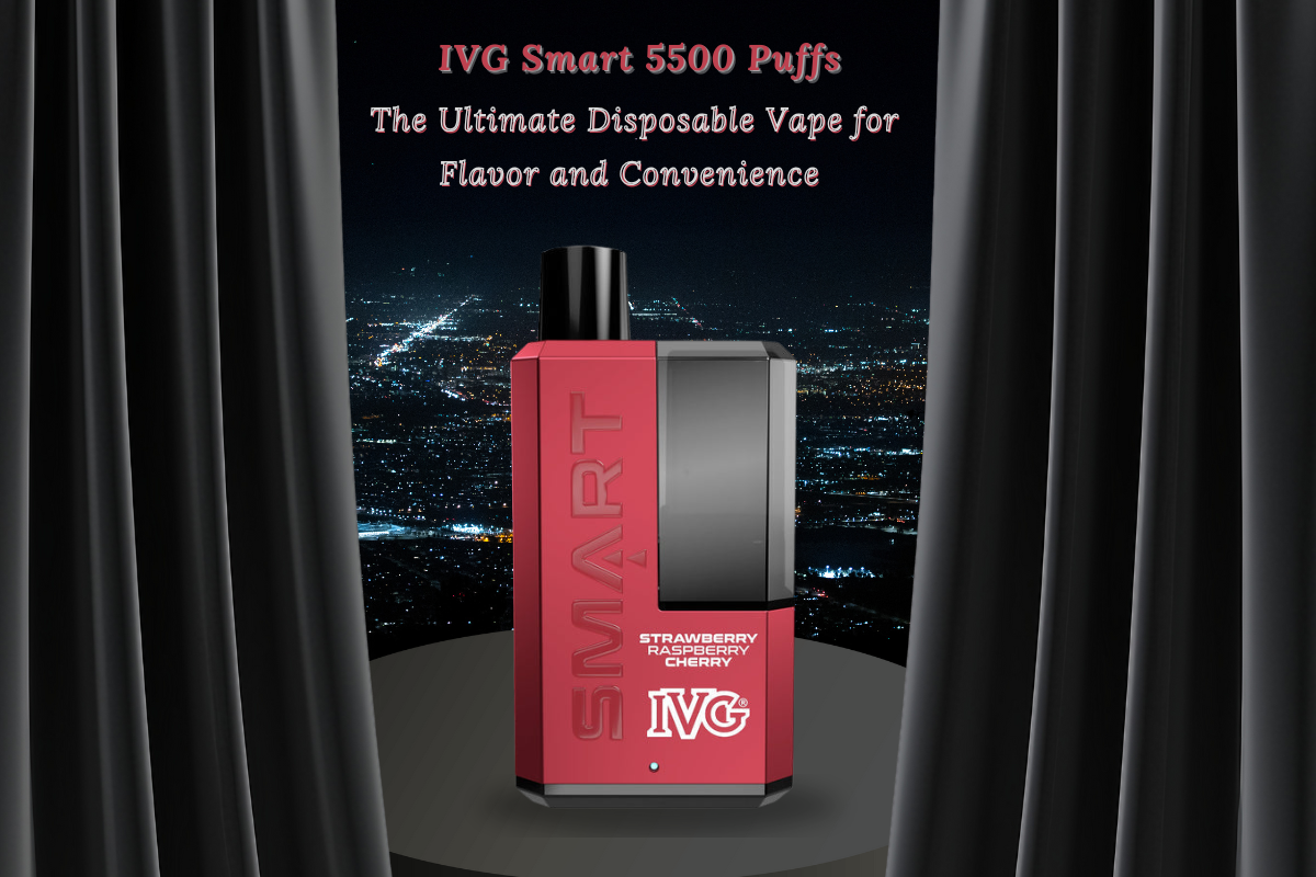 IVG Smart 5500 Puffs: The Ultimate Disposable Vape for Flavour and Convenience
