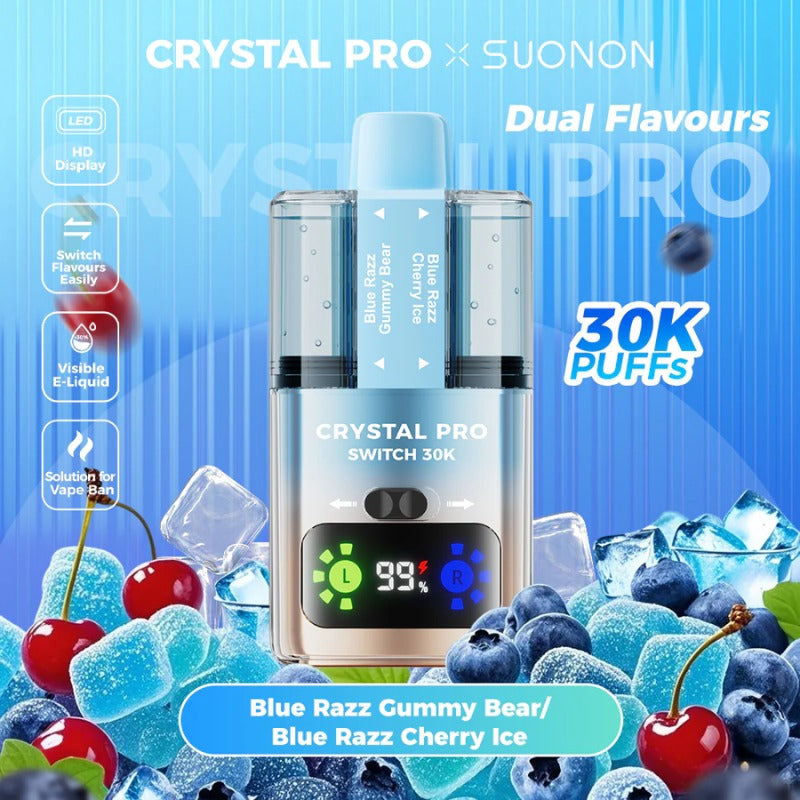 crystal pro vape flavours SKE Crystal Vape Range Review | Full Flavour List main image 1