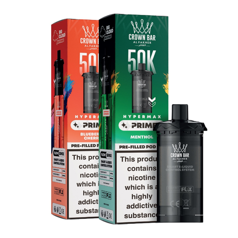 Buy cheapest online Al Fakher Hypermax Prime 50K Refill Pods 20mg at lowest price in uk