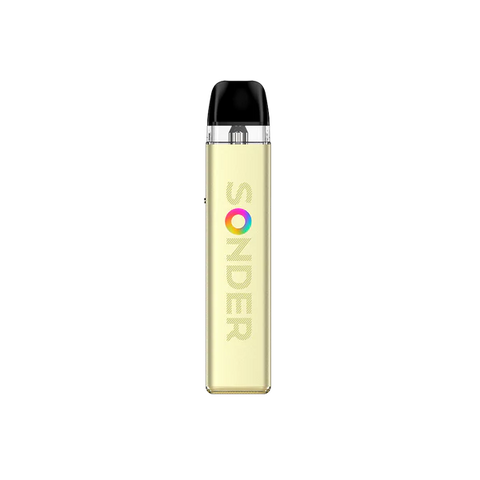 Buy cheapest online GEEKVAPE Sonder Q 2 Vaping Kit Apricot Yellow at lowest price in uk