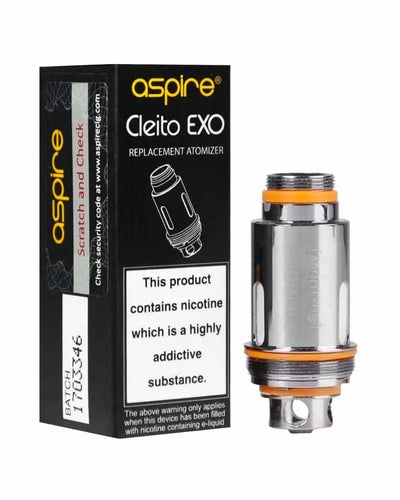 Buy cheapest online Aspire Cleito Coils (Pack of 5) (Any 2 for £25) at lowest price in uk