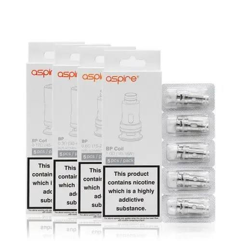 Buy cheapest online Aspire BP Replacement Coils - Pack of 5 at lowest price in uk