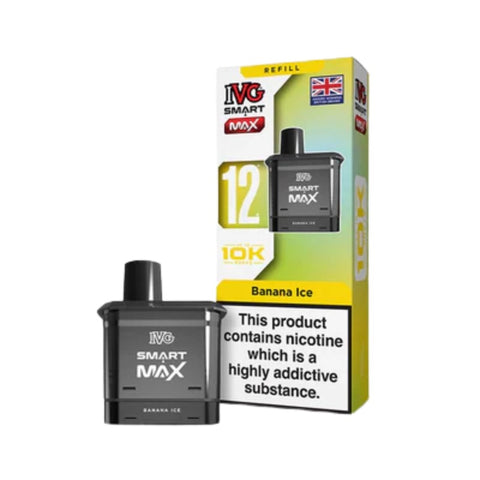 Buy cheapest online IVG Smart Max Prefilled Pods - Compliant June 1st (Ban Proof) Banana Ice at lowest price in uk
