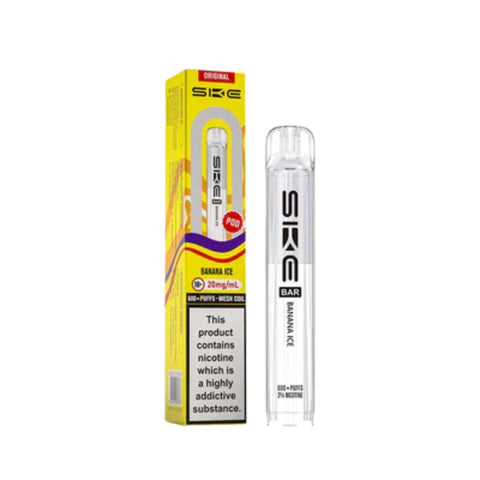 Buy cheapest online Ske Crystal 600 Prefilled Pods (Ban Proof) Banana Ice at lowest price in uk