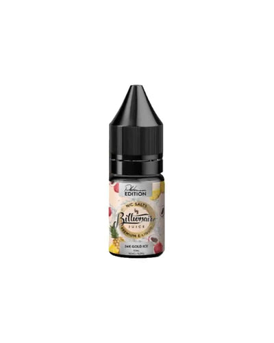 Buy cheapest online Billionaire Juice Platinum Series Nic Salts 10ml (Any 5 for £10) at lowest price in uk