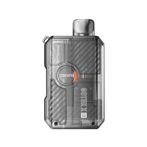 Buy cheapest online Aspire Gotek X III Pod Vape Kit Black at lowest price in uk