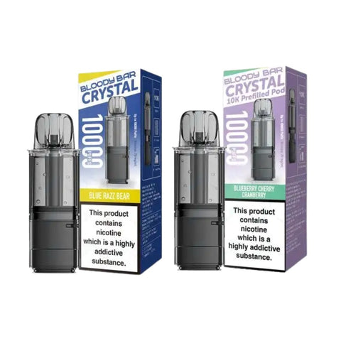 Buy cheapest online Bloody Bar Crystal 10k Replacement Pods - Complaint June 1st (Ban Proof) at lowest price in uk