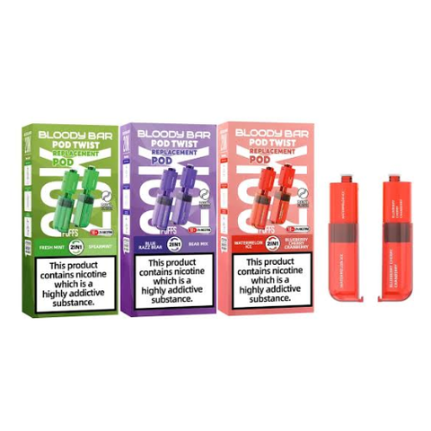 Bloody Bar Ultra Twist 20K Refill Pods