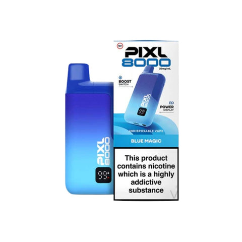 Buy cheapest online PIXL 8000 Prefilled Pod Kit- Compliant June 1st (Ban Proof) Blue Magic at lowest price in uk
