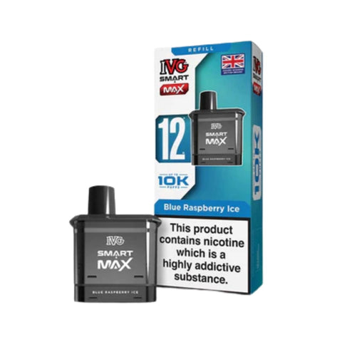 Buy cheapest online IVG Smart Max Prefilled Pods - Compliant June 1st (Ban Proof) Blue Raspberry Ice at lowest price in uk