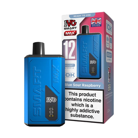 Buy cheapest online IVG Smart Max Pod Kit - Compliant June 1st (Ban Proof) Blue Sour Raspberry at lowest price in uk