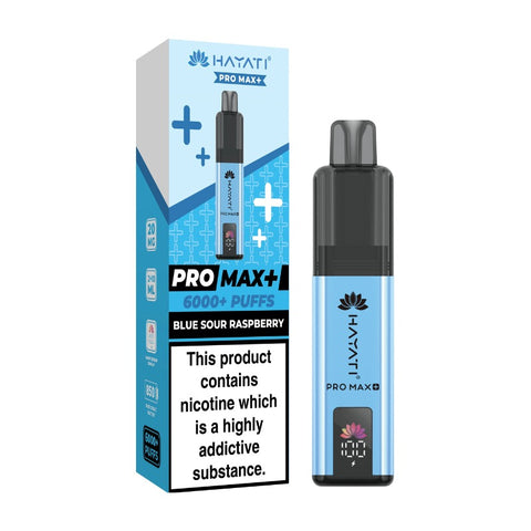 Buy cheapest online Hayati Pro Max+ 6000 Pod Kit - Complaint June 1st (Ban Proof) Blue Sour Raspberry at lowest price in uk