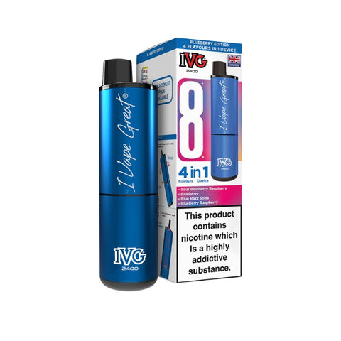 Buy cheapest online IVG 2400 Prefilled Pod Kit - Complaint June 1st (Ban Proof) at lowest price in uk