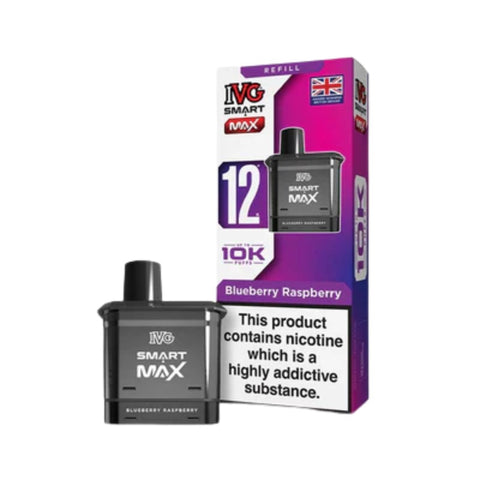 Buy cheapest online IVG Smart Max Prefilled Pods - Compliant June 1st (Ban Proof) Blueberry Raspberry at lowest price in uk