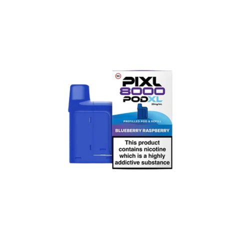 Buy cheapest online PIXL 8000 Prefilled Pods - Compliant June 1st (Ban Proof) Blueberry Raspberry at lowest price in uk