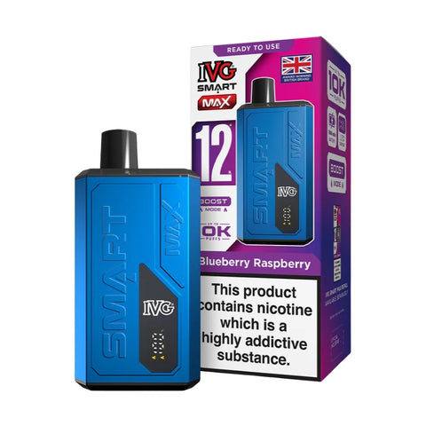 Buy cheapest online IVG Smart Max Pod Kit - Compliant June 1st (Ban Proof) Blueberry Raspberry at lowest price in uk