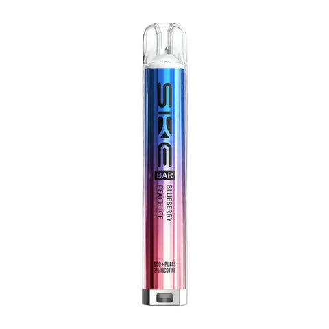 Buy cheapest online Ske Crystal 600 Pod Kit - Pack of 10 (Ban Proof) Blueberry Peach Ice at lowest price in uk