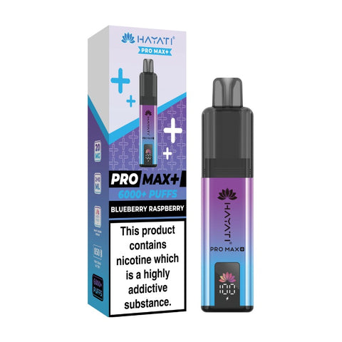 Buy cheapest online Hayati Pro Max+ 6000 Pod Kit - Complaint June 1st (Ban Proof) Blueberry Raspberry at lowest price in uk