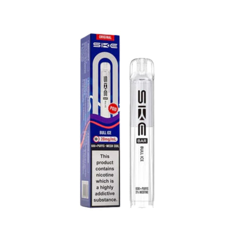 Buy cheapest online Ske Crystal 600 Prefilled Pods (Ban Proof) Bull Ice at lowest price in uk