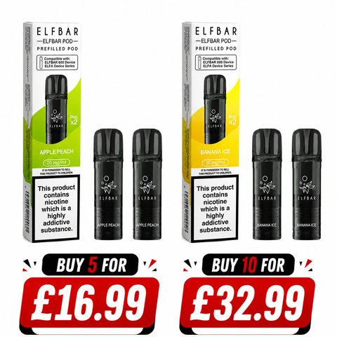 Elfbar 600 Prefilled Pods