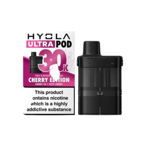 Buy cheapest online Hyola Ultra 30K Prefilled Pods - Compliant Post June 1st (Ban Proof) Cherry Edition at lowest price in uk