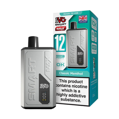 Buy cheapest online IVG Smart Max Pod Kit - Compliant June 1st (Ban Proof) Classic Menthol at lowest price in uk