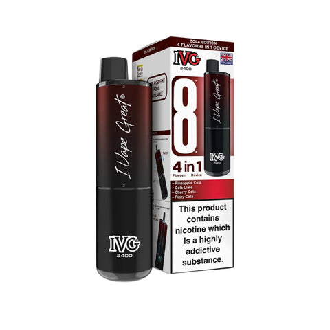 Buy cheapest online IVG 2400 Prefilled Pod Kit - Complaint June 1st (Ban Proof) at lowest price in uk