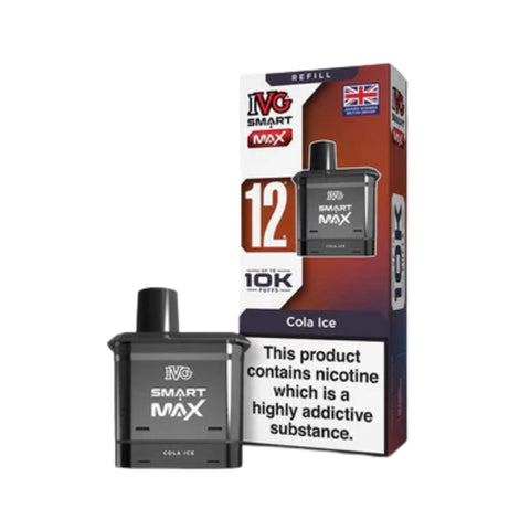 Buy cheapest online IVG Smart Max Prefilled Pods - Compliant June 1st (Ban Proof) Cola Ice at lowest price in uk