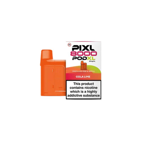 Buy cheapest online PIXL 8000 Prefilled Pods - Compliant June 1st (Ban Proof) Cola Lime at lowest price in uk