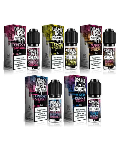 Buy cheapest online Double Drip Nic Salts 10ml (Any 10 for £25) at lowest price in uk