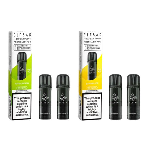 Buy cheapest online Elfbar 600 Prefilled Pods 2 Pack - Compliant June 1st (Ban Proof) at lowest price in uk