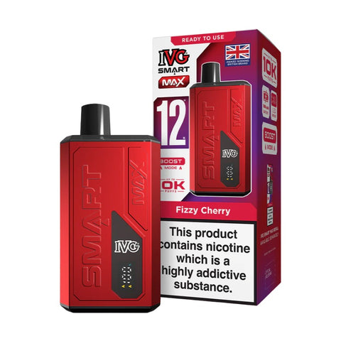 Buy cheapest online IVG Smart Max Pod Kit - Compliant June 1st (Ban Proof) Fizzy Cherry at lowest price in uk