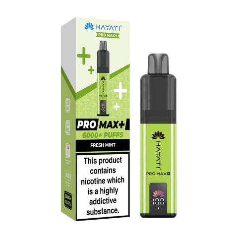 Buy cheapest online Hayati Pro Max+ 6000 Pod Kit - Complaint June 1st (Ban Proof) Fresh Mint at lowest price in uk