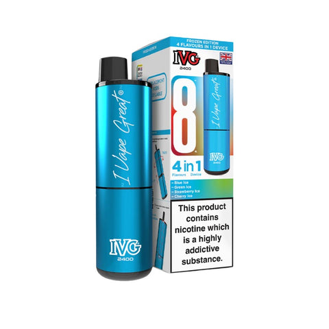 Buy cheapest online IVG 2400 Prefilled Pod Kit - Complaint June 1st (Ban Proof) at lowest price in uk
