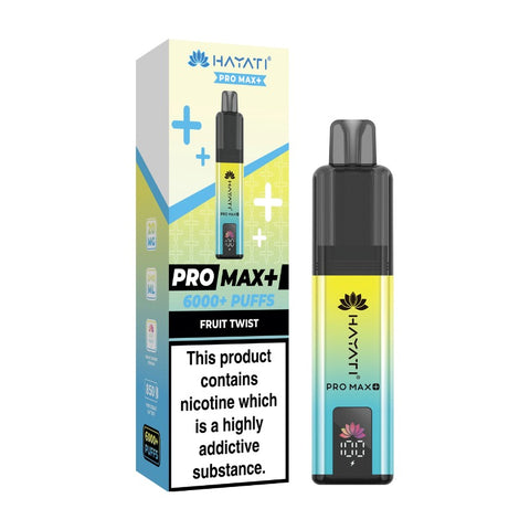 Buy cheapest online Hayati Pro Max+ 6000 Pod Kit - Pack of 5 (Ban Proof) Fruit Twist at lowest price in uk