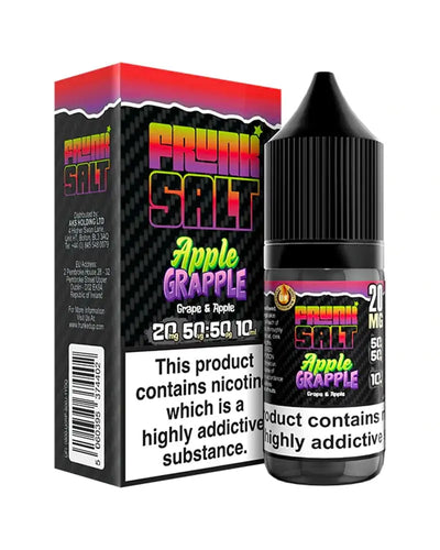 Buy cheapest online Frunk Nic Salts 10ml (Any 10 for £25) at lowest price in uk