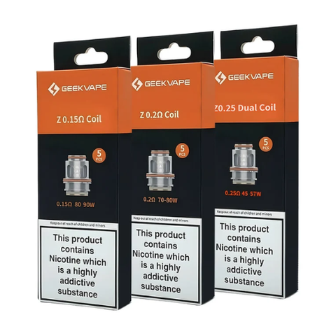 Buy cheapest online GeekVape Z Coils - Pack of 5 at lowest price in uk