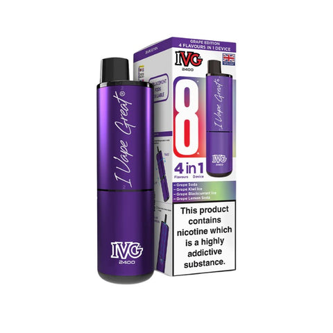 Buy cheapest online IVG 2400 Prefilled Pod Kit - Complaint June 1st (Ban Proof) at lowest price in uk