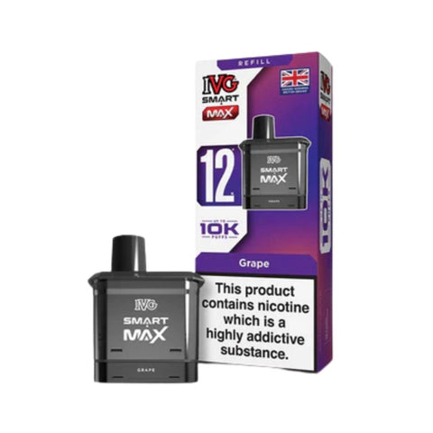 Buy cheapest online IVG Smart Max Prefilled Pods - Compliant June 1st (Ban Proof) Grape at lowest price in uk