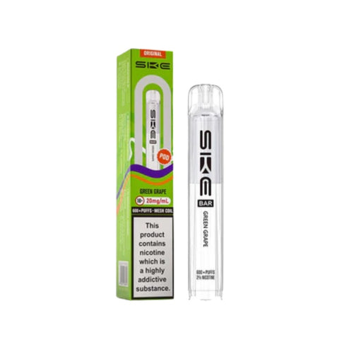 Buy cheapest online Ske Crystal 600 Prefilled Pods (Ban Proof) Green Grape at lowest price in uk