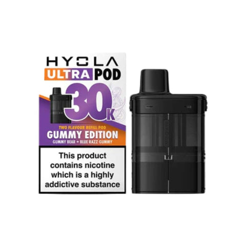 Buy cheapest online Hyola Ultra 30K Prefilled Pods - Compliant Post June 1st (Ban Proof) Gummy Edition at lowest price in uk