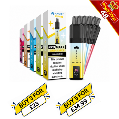 Buy cheapest online Hayati Pro Max+ 6000 Pod Kit at lowest price in uk