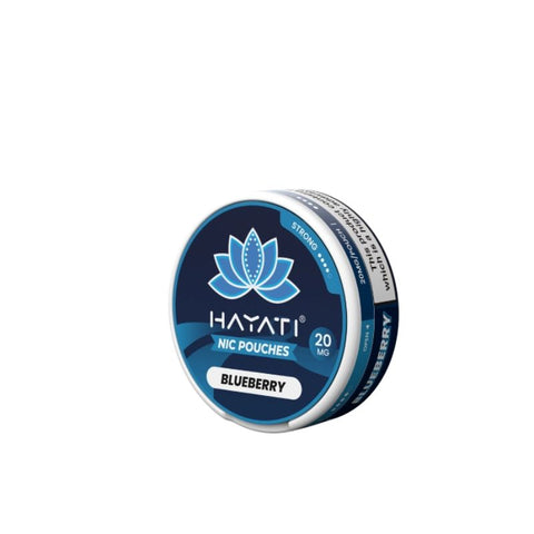 Buy cheapest online Hayati Nic Pouches – 20MG Nicotine Blueberry at lowest price in uk