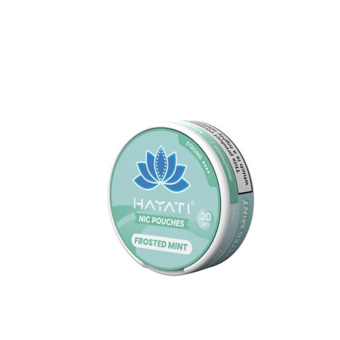 Buy cheapest online Hayati Nic Pouches – 20MG Nicotine Frosted Mint at lowest price in uk
