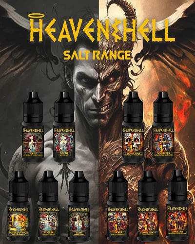 Buy cheapest online Heaven and Hell 10ml Nic Salts at lowest price in uk