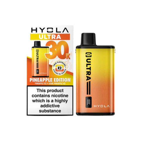 Buy cheapest online Hyola Ultra 30K Prefilled Pod Kit - Compliant June 1st (Ban Proof) Pineapple Edition at lowest price in uk