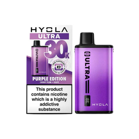 Buy cheapest online Hyola Ultra 30K Prefilled Pod Kit - Compliant June 1st (Ban Proof) Purple Edition at lowest price in uk