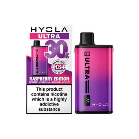 Buy cheapest online Hyola Ultra 30K Prefilled Pod Kit - Compliant June 1st (Ban Proof) Raspberry Edition at lowest price in uk