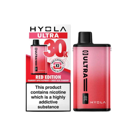 Buy cheapest online Hyola Ultra 30K Prefilled Pod Kit - Compliant June 1st (Ban Proof) Red Edition at lowest price in uk