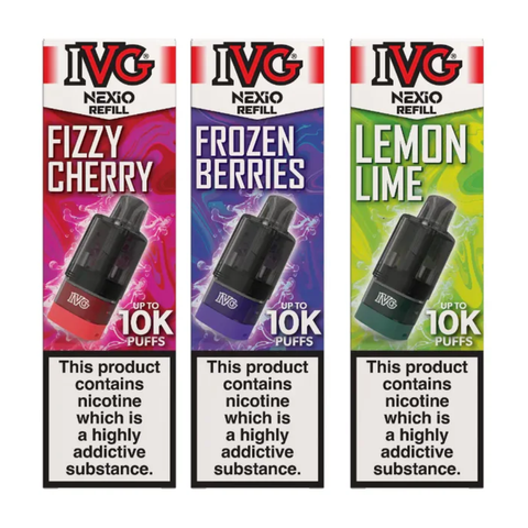 Buy cheapest online IVG Nexio Refill Pods 2ml Prefilled Replacement Pod at lowest price in uk